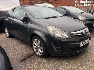 Location: Nottingham - 2014 VAUXHALL CORSA EXCITE ECOFEX 3 Door Hatchback REG: PX14SBZ, Keys: No, MOT Expiry date: 21/08/2025, 998 Petrol, 5 Speed Manual Petrol, Former Keepers: 3