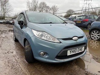 Location: Mitcham - 2010 FORD FIESTA ZETEC 96 3 Door Hatchback REG: YH10OVE, Keys: No, MOT Expiry date: 10/04/2026, 1388 Petrol, 5 Speed Manual Petrol, Former Keepers: 10