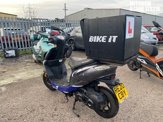 Location: Mitcham - 2020 LEXMOTO ECHO 50 E4 Moped REG: RE20CBY, Keys: No, MOT Expiry date: 28/08/2026, 50 Petrol, AUTOMATIC, Former Keepers: 7
