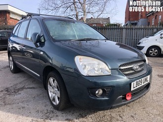 Location: Nottingham - 2009 KIA CARENS GS CRDI 7 SEAT S A MPV REG: LB09UML, Keys: No, MOT Expiry date: 28/09/2025, 1991 Diesel, 4 Speed Auto Diesel, Former Keepers: 4