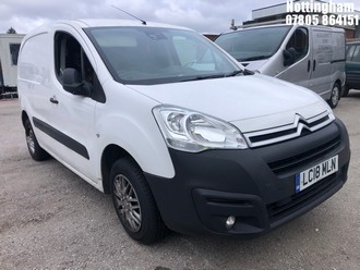 Location: Nottingham - 2018 CITROEN BERLINGO 850 LX BLUEHDI Panel Van REG: LC18MLN, Keys: No, MOT Expiry date: 12/06/2026, 1560 Diesel, 5 Speed Manual Diesel, Former Keepers: 1