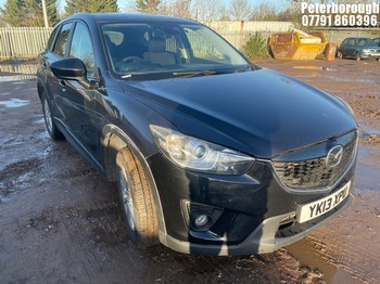 Location: Peterborough - 2013 MAZDA CX-5 SE-L NAV D 4X4 AUTO ESTATE REG: YK13XPU, 2191cc DIESEL, 6 SPEED AUTO DIESEL, Former Keepers: 7, Keys: Yes, MOT Expiry date: 21/05/2026