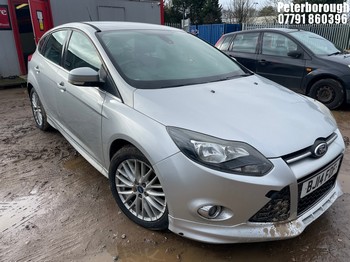 Location: Peterborough - 2014 FORD FOCUS ZETEC S TDCI AUTO 5 Door Hatchback REG: BJ14FDF, Keys: No, MOT Expiry date: 02/07/2025, 1997 Diesel, 6 Speed Auto Diesel, Former Keepers: 5