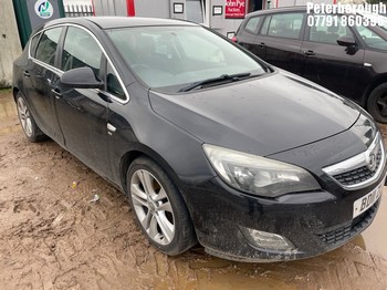 Location: Peterborough - 2011 VAUXHALL ASTRA SRI CDTI 5 Door Hatchback REG: BD11ZLU, Keys: No, MOT Expiry date: 21/01/2026, 1956 Diesel, 6 Speed Manual Diesel, Former Keepers: 11