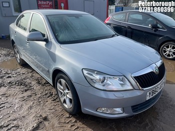 Location: Peterborough - 2011 SKODA OCTAVIA ELEGANCE TSI S-A 5 Door Hatchback REG: YB60AXP, Keys: No, MOT Expiry date: 03/07/2025, 1390 Petrol, 7 Speed S-Auto Petrol, Former Keepers: 10