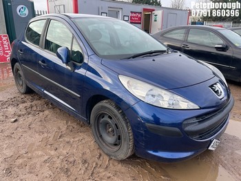 Location: Peterborough - 2006 PEUGEOT 207 URBAN 5 Door Hatchback REG: AO56WHK, Keys: No, MOT Expiry date: 07/11/2025, 1360 Petrol, 5 Speed Manual Petrol, Former Keepers: 3