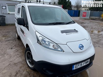 Location: Peterborough - 2015 NISSAN E-NV200 ACENTA Panel Van REG: EF15FMM, Keys: No, MOT Expiry date: 22/06/2026, 0 Electric, 1 Speed Auto Electric, Former Keepers: 5