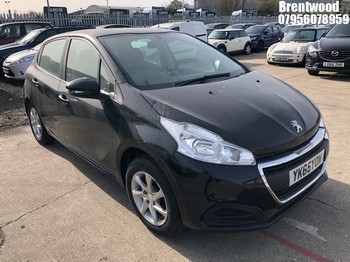 Location: Brentwood - 2015 PEUGEOT 208 ACTIVE 5 Door Hatchback REG: YK65YOW, Keys: No, MOT Expiry date: 08/10/2025, 1200 Petrol, 5 Speed Manual Petrol, Former Keepers: 9