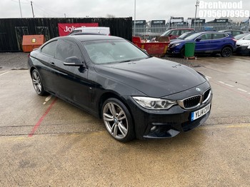 Location: Brentwood - 2014 BMW 420D XDRIVE M SPORT Coupe REG: YL14CVV, Keys: No, MOT Expiry date: 30/01/2026, 1995 Diesel, 6 Speed Manual Diesel, Former Keepers: 6