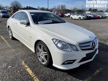 Location: South Wales - 2009 MERCEDES-BENZ E350 BLUEF-CY SPORT CDI A COUPE REG: LS59UVY, 2987cc DIESEL, 7 SPEED AUTO DIESEL, Former Keepers: 3, Keys: Yes, MOT Expiry date: 04/01/2026