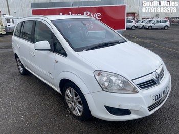 Location: South Wales - 2011 VAUXHALL ZAFIRA ELITE CDTI ECOFLEX MPV REG: DA11MJX, Keys: No, MOT Expiry date: 13/03/2025, 1686 Diesel, 6 Speed Manual Diesel, Former Keepers: 4