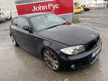 Location: South Wales - 2011 BMW 118D M SPORT 3 Door Hatchback REG: BK61MZJ, Keys: No, MOT Expiry date: 17/02/2026, 1995 Diesel, 6 Speed Manual Diesel, Former Keepers: 8
