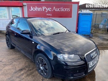 Location: Hull - 2007 AUDI A3 SPECIAL EDITION 3 Door Hatchback REG: LX07ULF, Keys: No, MOT Expiry date: 14/10/2026, 1595 Petrol, 5 Speed Manual Petrol, Former Keepers: 9