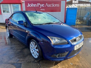 Location: Hull - 2008 FORD FOCUS CC-2 D Coupe REG: SL08XZX, Keys: No, MOT Expiry date: 06/08/2026, 1997 Diesel, 6 Speed Manual Diesel, Former Keepers: 12