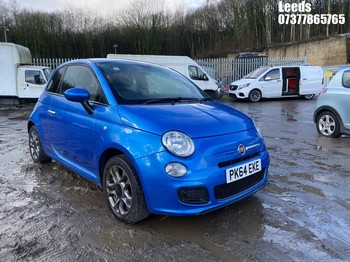 Location: Leeds - 2014 FIAT 500 S 3 Door Hatchback REG: PK64EKE, Keys: No, MOT Expiry date: 20-11-2025, 1242 Petrol, 5 Speed Manual Petrol, Former Keepers: 1