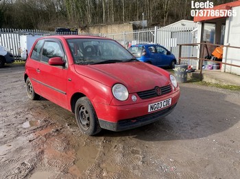 Location: Leeds - 2003 VOLKSWAGEN LUPO E 3 Door Hatchback REG: NG03CDE, Keys: No, MOT Expiry date: 02-07-2024, 999 Petrol, 5 Speed Manual Petrol, Former Keepers: 3