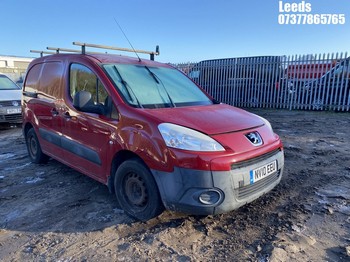 Location: Leeds - 2010 PEUGEOT PARTNER 625 SE HDI 75 Panel Van REG: NV10EEU, Keys: No, MOT Expiry date: 20-12-2023, 1560 Diesel, 5 Speed Manual Diesel, Former Keepers: 3