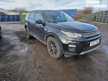 Location: Shildon - 2017 Land Rover Discovery Sport Hse Td4 Auto 5 Door SUV REG: VU67RWN, Keys: Yes, MOT Expiry date: 25/03/2026, 1999 CC Diesel, 9 Speed Automatic Diesel, Former Keepers: 3