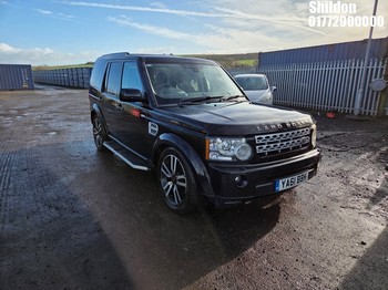 Location: Shildon - 2012 Land Rover Discovery Hse Sdv6 Auto 5 Door SUV REG: YA61BBK, Keys: Yes, MOT Expiry date: 10/05/2024, 2993 CC Diesel, 8 Speed Automatic Diesel, Former Keepers: 1