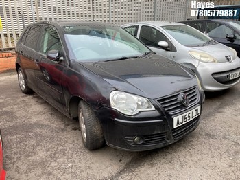 Location: Hayes - 2005 VOLKSWAGEN POLO S 75 AUTO 5 Door Hatchback REG: AJ55LDL, Keys: No, MOT Expiry date: 25/10/2026, 1400 Petrol, 4 Speed Auto Petrol, Former Keepers: 7