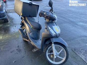 Location: Hayes - 2017 HONDA NSC 110 MPDH Motorcycle REG: LP17ZFK, Keys: No, MOT Expiry date: 11/07/2026, 108 Petrol, automatic, Former Keepers: 8