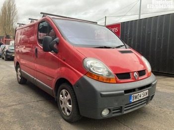 Location: Stapleford - 2006 RENAULT TRAFIC SL29 DCI 140 SWB Panel Van REG: BW04SAW, Keys: Yes, MOT Expiry date: 21/07/2026, 2464 Diesel, 6 Speed Manual Diesel, Former Keepers: 3