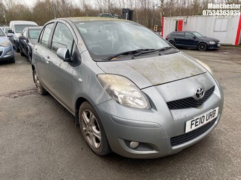 Location: Manchester - 2010 TOYOTA YARIS TR D-4D 5 Door Hatchback REG: FE10UHB, 1364 Diesel, 6 Speed Manual Diesel, Former Keepers: 3, Keys: No, MOT Expiry date: 28/10/2025
