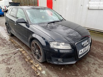 Location: Manchester - 2009 AUDI A3 E SPORT TDI 5 Door Hatchback REG: HJ09UJE, 1896 Diesel, 5 Speed Manual Diesel, Former Keepers: 10, Keys: No, MOT Expiry date: 12/10/2025