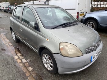 Location: Manchester - 2004 TOYOTA YARIS T SPIRIT AUTO 5 Door Hatchback REG: RL53KVR, 1299 Petrol, 4 Speed Auto Petrol, Former Keepers: 8, Keys: No, MOT Expiry date: 29/04/2026