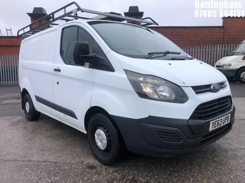 Location: Nottingham - 2014 FORD TRANSIT CUSTOM 290 ECO-TE PANEL VAN REG: YE63UPB, 2198cc DIESEL, 6 SPEED MANUAL DIESEL, Former Keepers: 0, Keys: Yes, MOT Expiry date: 11/01/2026