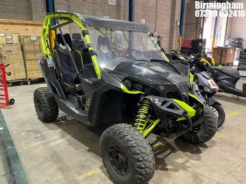 Location: Birmingham - 2015 CAN-AM MAVERICK Body Type Not Defined REG: CV65XBU, 976CC PETROL, Unknown, Former Keepers: 13, Keys: Yes, MOT Expiry date: 22/08/2025