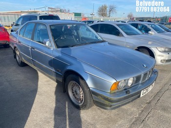 Location: BELVEDERE - 1989 BMW 535 I SE AUTO 4 Door Saloon REG: G287TNC, 3430 PETROL, Automatic, Former Keepers: 5, Keys: No, MOT: Expiry date01.05.2025
