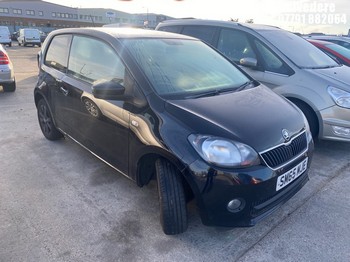 Location: Belvedere - 2016 SKODA CITIGO BLACK EDITION MPI 3 DOOR HATCHBACK REG: SM65MJE, 999cc PETROL, 5 SPEED MANUAL PETROL, Former Keepers: 2, Keys: Yes, MOT Expiry date: 21/07/2023