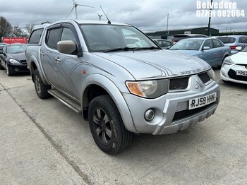 Location: Belvedere - 2009 MITSUBISHI L200 ANIMAL DI-D D/C A Pick-up REG: RJ59HHK, 2477cc Diesel, 4 Speed Auto Diesel, Former Keepers: 5, Keys: Yes, MOT Expiry date: 31/07/2026