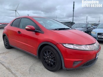 Location: Belvedere - 2007 HONDA CIVIC SE I-DSI S-A 5 DOOR HATCHBACK REG: FM07DSZ, 1339cc PETROL, 6 SPEED SEMI AUTO PETROL, Former Keepers: 9, Keys: Yes, MOT Expiry date: 21/04/2026