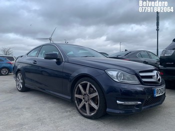 Location: Belvedere - 2012 MERCEDES-BENZ C180 AMG SPORT BLUEEFFI-C COUPE REG: RO62AUU, 1595cc PETROL, AUTOMATIC, Former Keepers: 4, Keys: No, MOT Expiry date: 14/10/2025