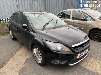 Location: Belvedere - 2011 FORD FOCUS TITANIUM 5 Door Hatchback REG: MF11OBJ, Keys: No, MOT Expiry date: 26/12/2025, 1596 Petrol, 5 Speed Manual Petrol, Former Keepers: 4