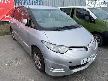 Location: Belvedere - 2008 TOYOTA ESTIMA 4WD AUTO MPV REG: EU57YDR, Keys: No, MOT Expiry date: 18/10/2025, 2362 Petrol, AUTOMATIC, Former Keepers: 5