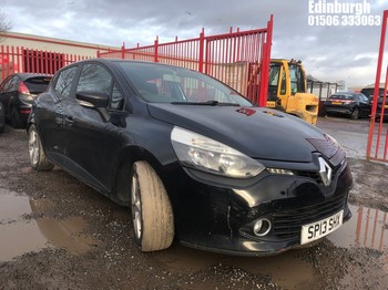 Location: Edinburgh - 2013 RENAULT CLIO EXPRESSION PLUS 16V 5 Door Hatchback REG: SP13SHX, Keys: No, MOT Expiry date: 15/04/2025, 1149 Petrol, 5 Speed Manual Petrol, Former Keepers: 3