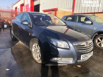 Location: Edinburgh - 2010 VAUXHALL INSIGNIA ELITE NAV CDTI A 4 Door Saloon REG: SO60FFU, Keys: No, MOT Expiry date: 04/03/2025, 1956 Diesel, 6 Speed Auto Diesel, Former Keepers: 6
