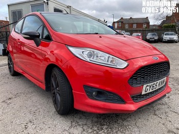 Location: Nottingham - 2015 FORD FIESTA ZETEC S RED EDITIO 3 Door Hatchback REG: GY65KNM, Keys: No, MOT Expiry date: 30/06/2025, 998 Petrol, 5 Speed Manual Petrol, Former Keepers: 3
