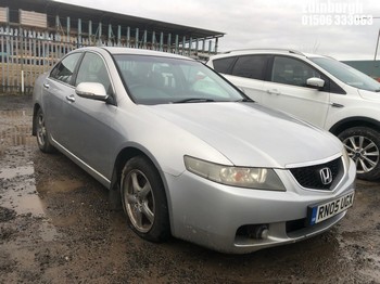 Location: Edinburgh - 2005 HONDA ACCORD I CTDI SPORT 4 Door Saloon REG: RN05UGX, Keys: No, MOT Expiry date: 03/07/2025, 2204 Diesel, 5 Speed Manual Diesel, Former Keepers: 15