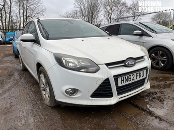 Location: Mitcham - 2012 FORD FOCUS ZETEC TURBO 5 Door Hatchback REG: HN62FKU, Keys: No, MOT Expiry date: 07/08/2025, 998 Petrol, 6 Speed Manual Petrol, Former Keepers: 8