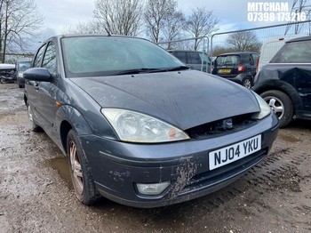 Location: Mitcham - 2004 FORD FOCUS ZETEC 5 Door Hatchback REG: NJ04YKU, Keys: No, MOT Expiry date: 30/10/2025, 1596 Petrol, 5 Speed Manual Petrol, Former Keepers: 4
