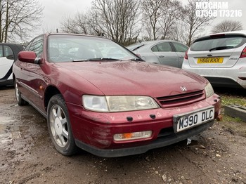 Location: Mitcham - 1995 HONDA ACCORD ES COUPE 2 Door Saloon REG: M390DLC, Keys: No, MOT Expiry date: 16/07/2026, 2156 Petrol, 5 Speed Manual Petrol, Former Keepers: 4