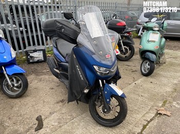 Location: Mitcham - 2021 YAMAHA GPD125-A NMAX 125 ABS Scooter REG: LL21UNN, Keys: No, MOT Expiry date: 28/10/2024, 125 Petrol, AUTOMATIC, Former Keepers: 1