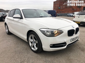 Location: Nottingham - 2015 BMW 116D SPORT 5 Door Hatchback REG: CX15OFW, 1995cc Diesel, 6 Speed Manual Diesel, Former Keepers: 3, Keys: Yes, MOT Expiry date: 08/02/2026