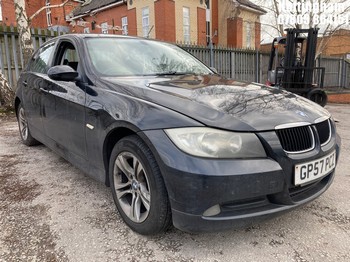 Location: Nottingham - 2007 BMW 320D SE 4 Door Saloon REG: GP57PCZ, Keys: No, MOT Expiry date: 24/08/2026, 1995 Diesel, 6 Speed Manual Diesel, Former Keepers: 4