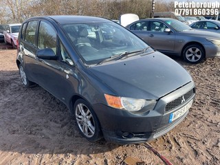 Location: Peterborough - 2009 MITSUBISHI COLT CZ2 5 Door Hatchback REG: WP59YZR, Keys: No, MOT Expiry date: 29/05/2026, 1332 Petrol, 5 Speed Manual Petrol, Former Keepers: 4