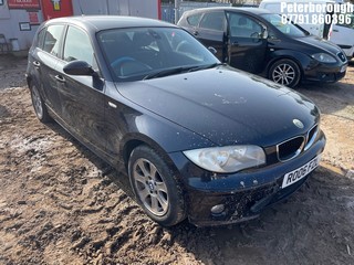 Location: Peterborough - 2006 BMW 118I SE 5 Door Hatchback REG: RO06FZL, Keys: No, MOT Expiry date: 14/11/2025, 1995 Petrol, 5 Speed Manual Petrol, Former Keepers: 8